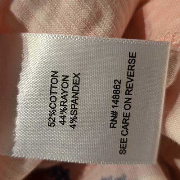 Torrid - Super Soft Slub Scoop Neck Bust Fitted Top in Almond Blossom Pink​​​ - Picture 9 of 14